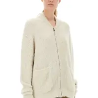 Pulovere UMA WANG Dama - Cardigane UMA WANG Wool Blend Cardigan WHITE Femei (BM 19434878) - B-mall.ro