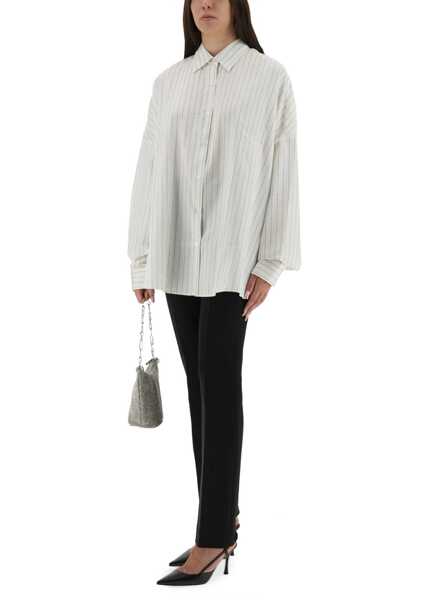 Bluze Dries Van Noten Striped Cotton Shirt BLUE Femei (BM 19434902) 2