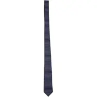Cravate Silk Jacquard Tie With Clamps Barbati