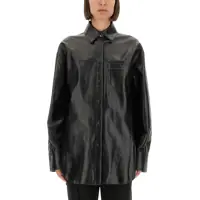 Bluze Leather "Borel" Shirt Femei