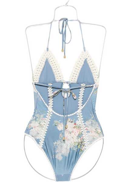 Costume de baie intregi ZIMMERMANN Cascadian One-Piece Swimsuit BABY BLUE Femei (BM 19434938) 2