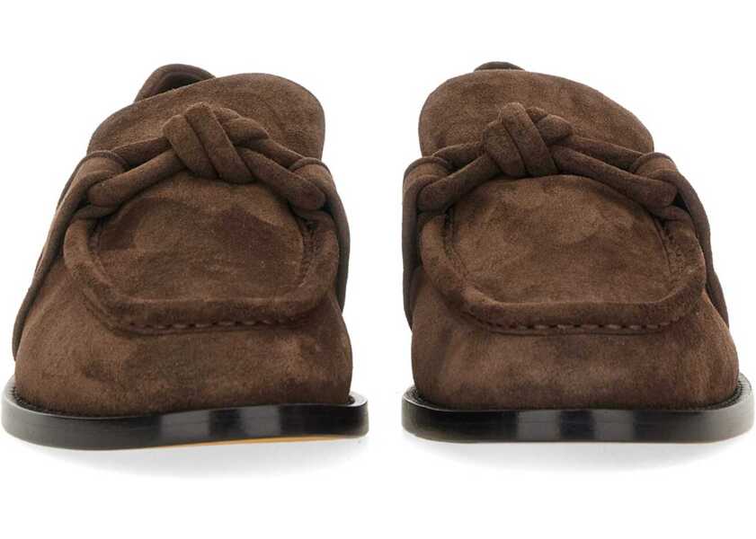 Mocasini Bottega Veneta Astaire Loafer With Knot Detailing BROWN Femei (BM 19434953) 4
