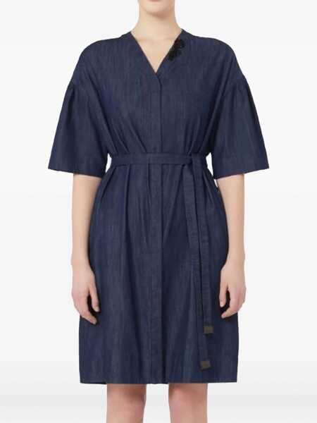Rochii casual Max Mara Dress Dania DENIM Femei (BM 19434971) 2