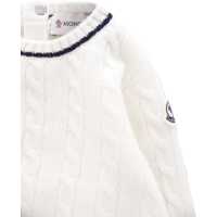 Pulovere casual pentru Fete - Pulovere casual Moncler Loged Shirt WHITE Fete (BM 19434980) - B-mall.ro