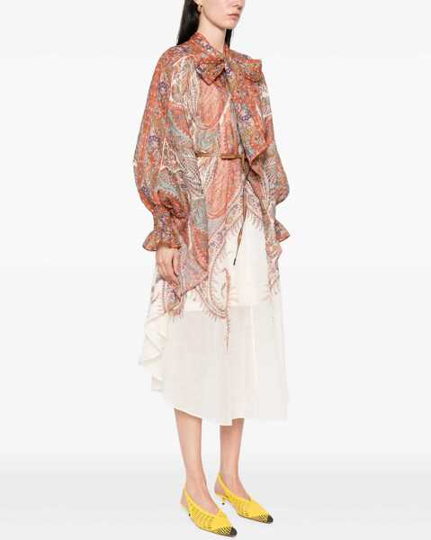 Rochii casual ZIMMERMANN Midi Dress Rhiannon MULTICOLOUR Femei (BM 19435013) 3