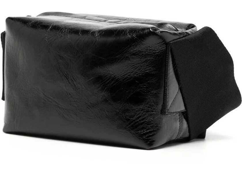 Genti de umar UMA WANG Leather Shoulder Bag BLACK Femei (BM 19435016) 3