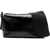 UMA WANG Leather Shoulder Bag BLACK