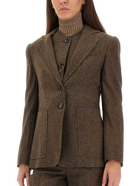 Sacouri office Max Mara Jacket Bermuda12 BROWN Femei (BM 19435025) 4