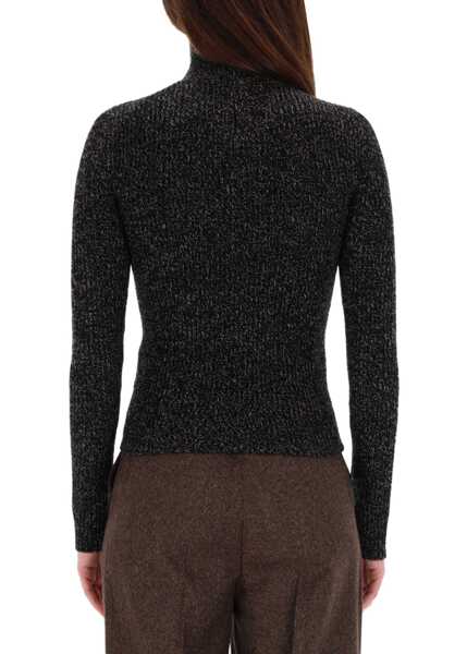 Pulovere casual Max Mara Wool And Cashmere Moulin Turtleneck BLACK Femei (BM 19435046) 3