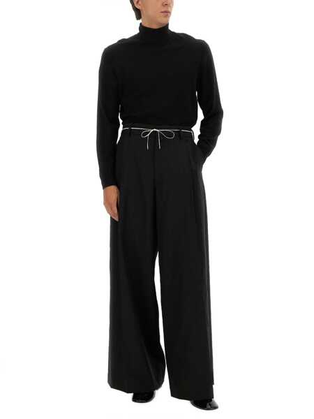 Pantaloni casual Dries Van Noten Pants With Pleats BLACK Barbati (BM 19435070) 2