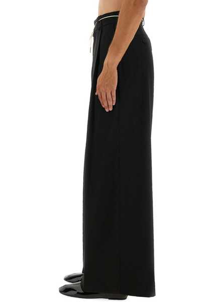 Pantaloni casual Dries Van Noten Pants With Pleats BLACK Barbati (BM 19435070) 4