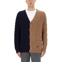 Pulovere casual Bicolor Caridigan Barbati