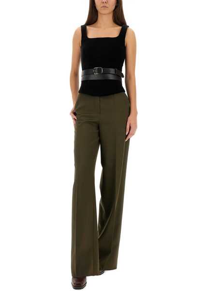 Pantaloni casual Max Mara Pants Arturo1234 GREEN Femei (BM 19435103) 2