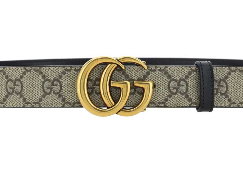 Curele Gucci Reversible Belt Gg Marmont BLACK Femei (BM 19435109) 3