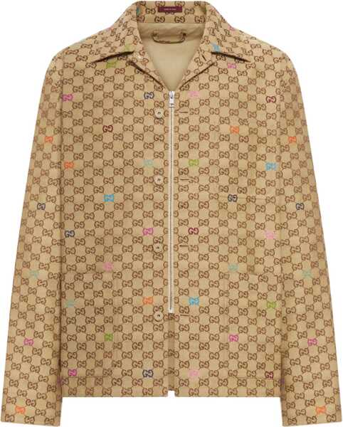 Jachete Gucci Fabric Jacket Gg BEIGE Barbati (BM 19435115) 1