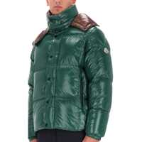 Geci de iarna pentru Barbati - Geci de iarna Moncler Short Down Jacket Parana GREEN Barbati (BM 19435169) - B-mall.ro
