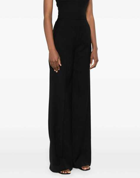 Pantaloni casual Max Mara Wide Pants Fernet BLACK Femei (BM 19435172) 3