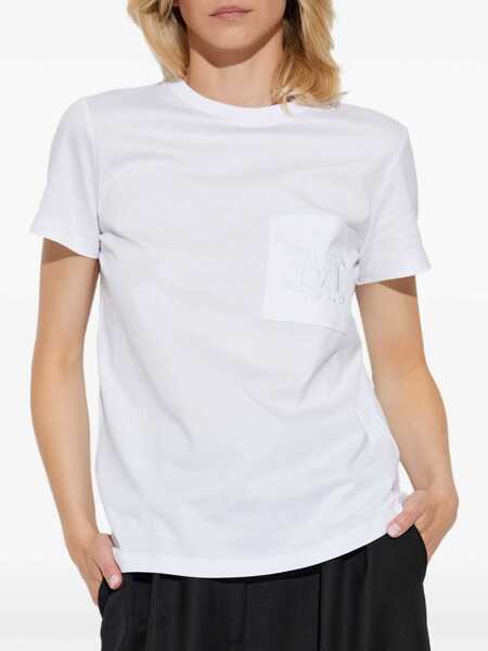 Tricouri Max Mara Papaya T-Shirt WHITE Femei (BM 19435181) 3