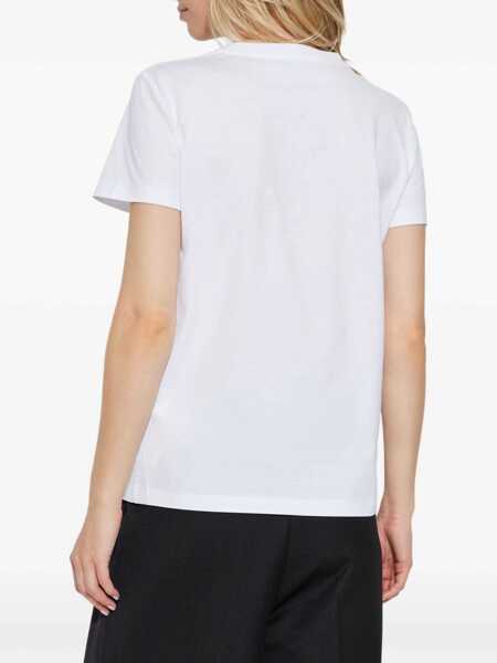 Tricouri Max Mara Papaya T-Shirt WHITE Femei (BM 19435181) 4