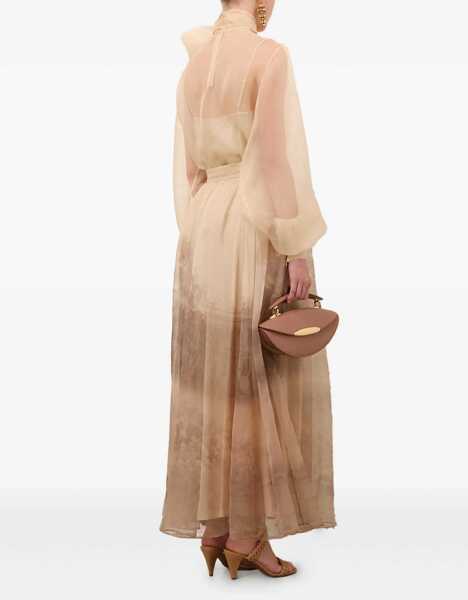 Bluze ZIMMERMANN Memento Organza Blouse BEIGE Femei (BM 19435187) 3