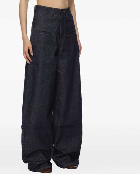 Pantaloni casual UMA WANG Denim Ball Pants BLUE Femei (BM 19435190) 3