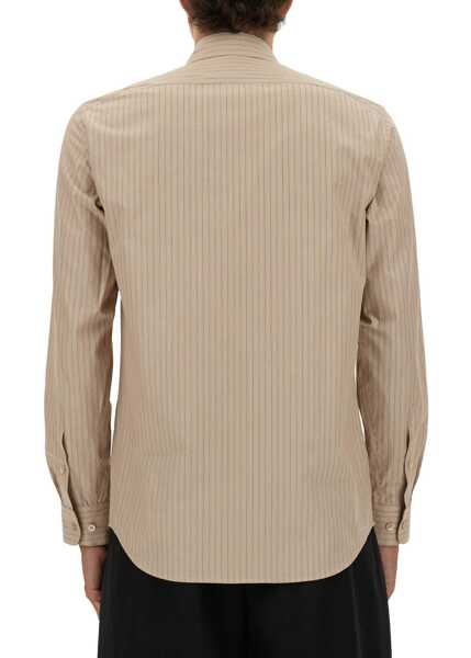 Camasi casual Dries Van Noten Striped Shirt BEIGE Barbati (BM 19435193) 3