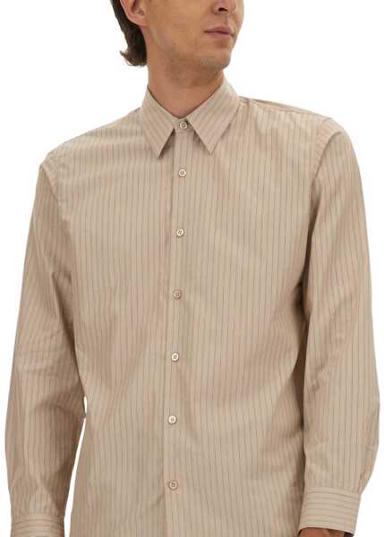 Camasi casual Dries Van Noten Striped Shirt BEIGE Barbati (BM 19435193) 4