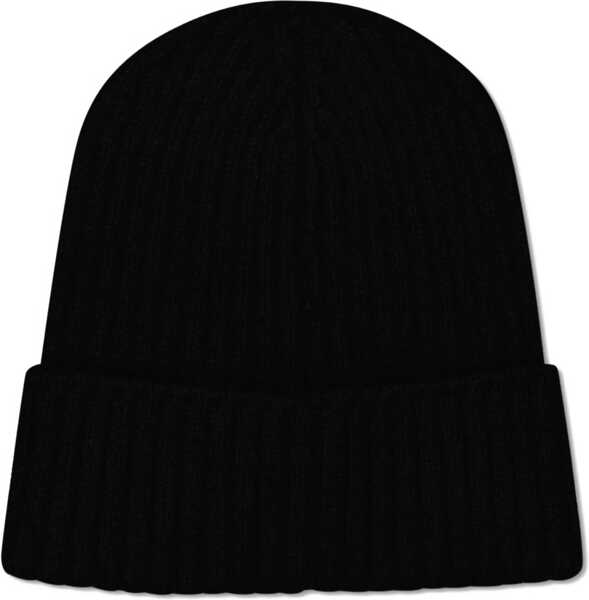 Caciuli Moncler Logo Beanie Hat BLACK Baieti (BM 19435211) 2