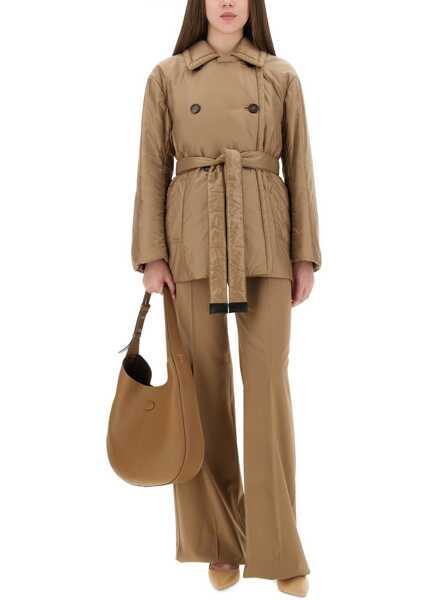 Paltoane Max Mara Calla Padded Trench Coat BEIGE Femei (BM 19435220) 2