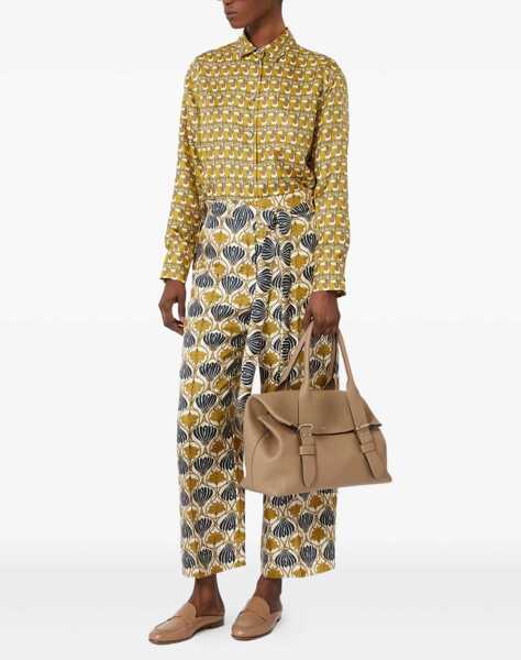 Pantaloni casual Max Mara Silk Pants Timec MULTICOLOUR Femei (BM 19435244) 2