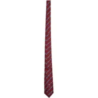 Cravate pentru Barbati - Cravate Gucci Gg Jacquard Tie And Stirrup BORDEAUX Barbati (BM 19435262) - B-mall.ro