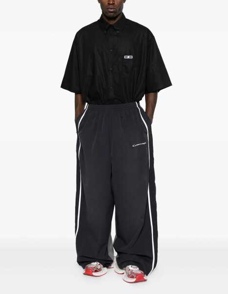 Treninguri Balenciaga 50/50 Tracksuit Pants BLACK Barbati (BM 19435283) 2