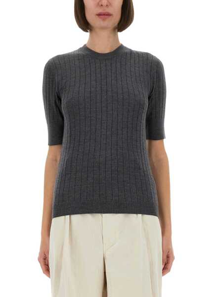 Pulovere casual Bottega Veneta Wool Jersey. GREY Femei (BM 19435289) 1