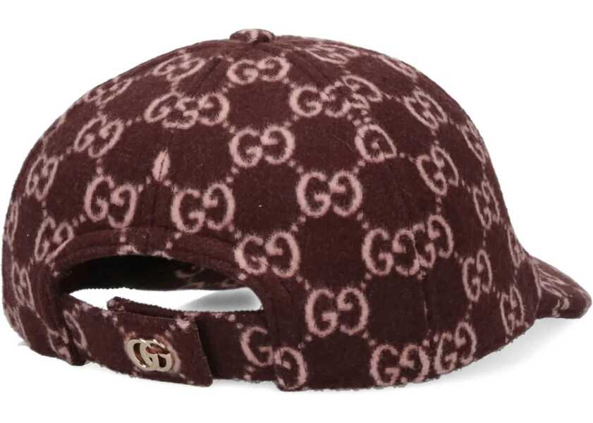 Sepci Gucci Gg Wool Baseball Hat BROWN Femei (BM 19435307) 2