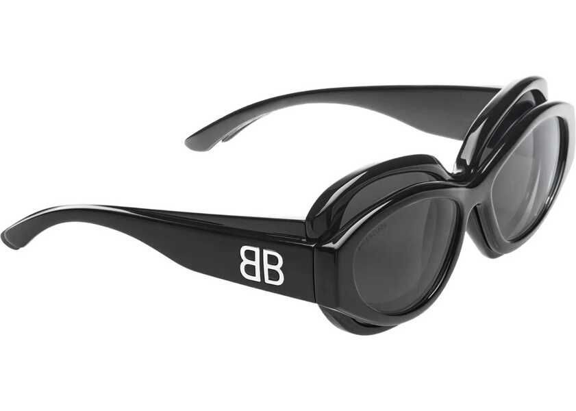 Ochelari de soare Balenciaga Superbusy Round Sunglasses BLACK Femei (BM 19435343) 2