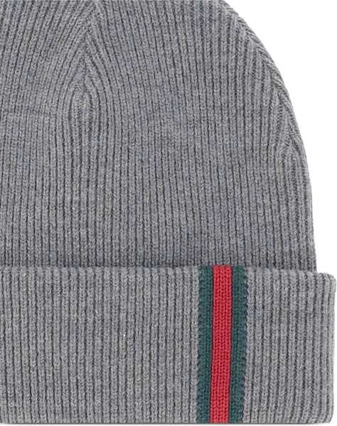 Sepci Gucci Woolen Hat GREY Barbati (BM 19435355) 3