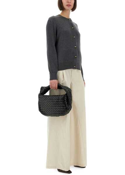 Cardigane Bottega Veneta Wool Cardigan GREY Femei (BM 19435382) 2