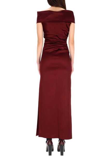 Rochii casual Max Mara Satin Dress RED Femei (BM 19435388) 3