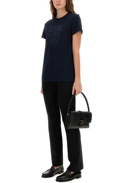 Tricouri Max Mara Bravo T-Shirt BLUE Femei (BM 19435397) 2