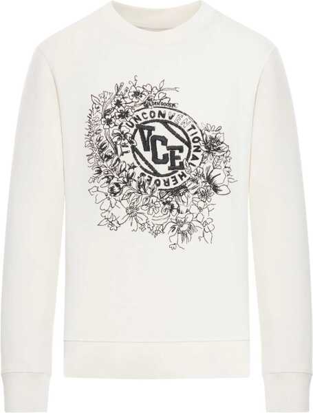 Bluze de trening Golden Goose Sweatshirt With Embroidery WHITE Femei (BM 19435415) 1