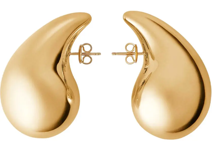 Cercei Bottega Veneta Large Drop Earrings GOLD Femei (BM 19435469) 1