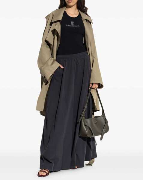 Fuste casual Balenciaga Maxi Skirt BLACK Femei (BM 19435472) 2