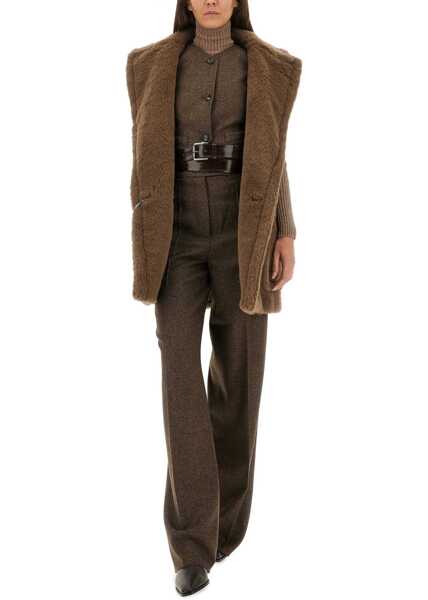Veste casual Max Mara Bikini1234 Vest BROWN Femei (BM 19435511) 2