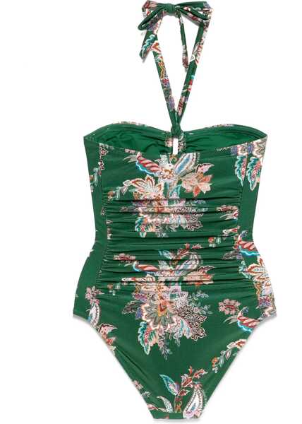 Costume de baie intregi ZIMMERMANN Rhiannon Wide Link One-Piece Swimsuit GREEN Femei (BM 19435514) 2