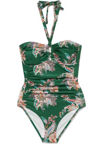 Costume de baie intregi ZIMMERMANN Rhiannon Wide Link One-Piece Swimsuit GREEN Femei (BM 19435514) 1
