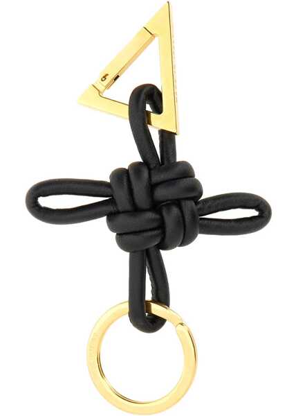 Brelocuri Bottega Veneta Portachiave Triangle BLACK Femei (BM 19435517) 4