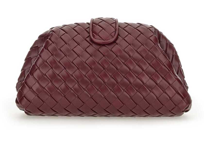 Genti de mana Bottega Veneta Borsa Teen Lauren 1980 Con Catena BORDEAUX Femei (BM 19435532) 3