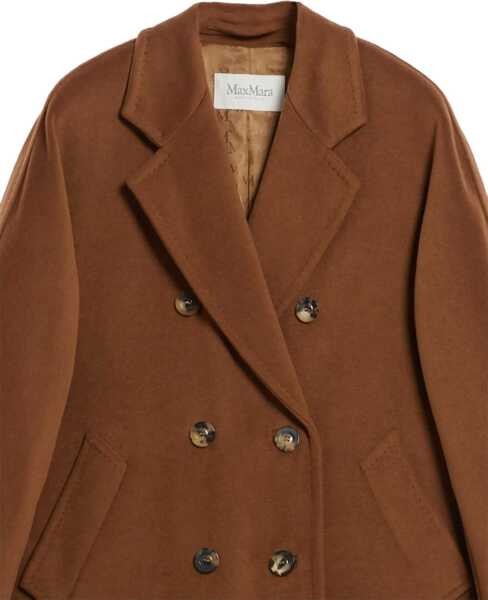 Paltoane Max Mara Coat Madame BROWN Femei (BM 19435541) 2