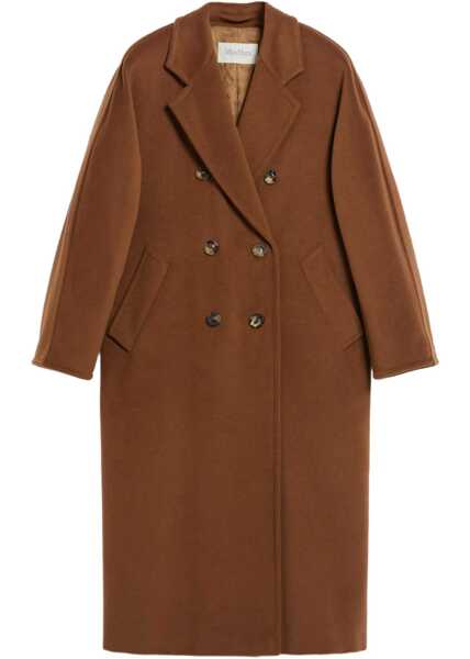 Paltoane Max Mara Coat Madame BROWN Femei (BM 19435541) 1