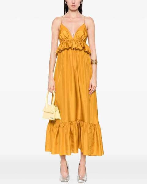 Rochii casual ZIMMERMANN Rhiannon Dress GOLD Femei (BM 19435547) 2